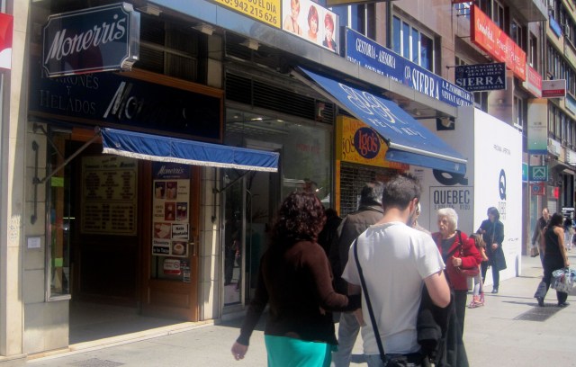 Ice-cream turron Santander