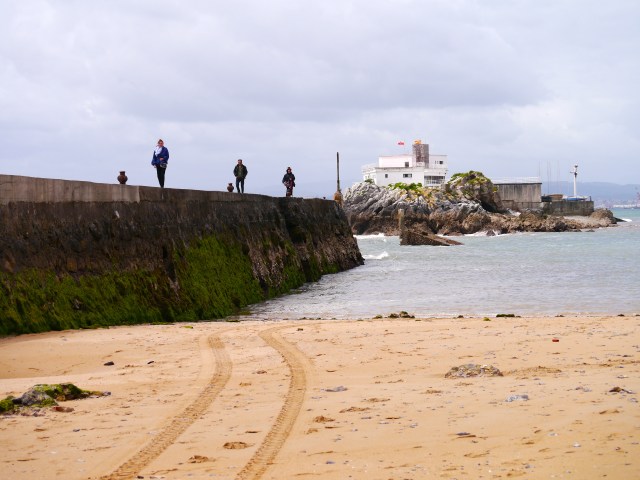 Isla de la Torre Magdalena Escuela de Vela 1930 Santander