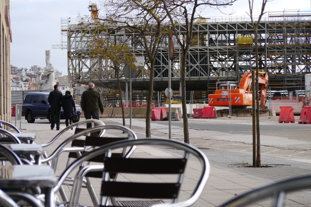 Botin Centre 2014 Santander outdoor seating views