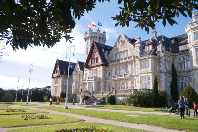 Pamela Cahill Magdalena Palace Palacio Santander Spain Southern Facade