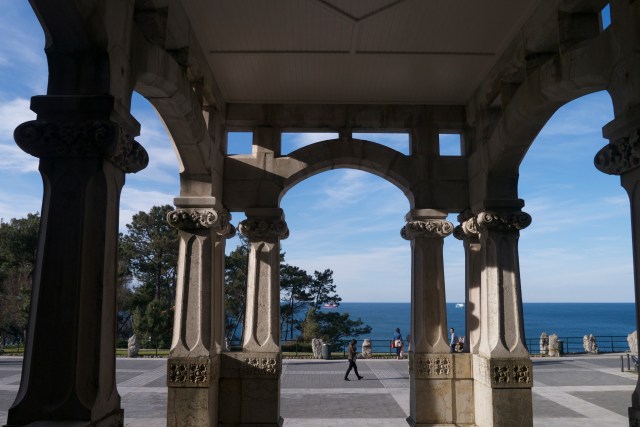 Pamela Cahill Magdalena Palace Palacio Santander Spain Carriage Entrance