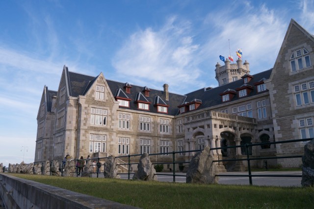 Pamela Cahill Magdalena Palace Palacio Santander Spain Carriage Entrance