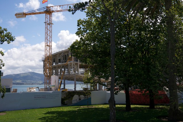 pereda gardens Santander Botin Centre site trees Spain