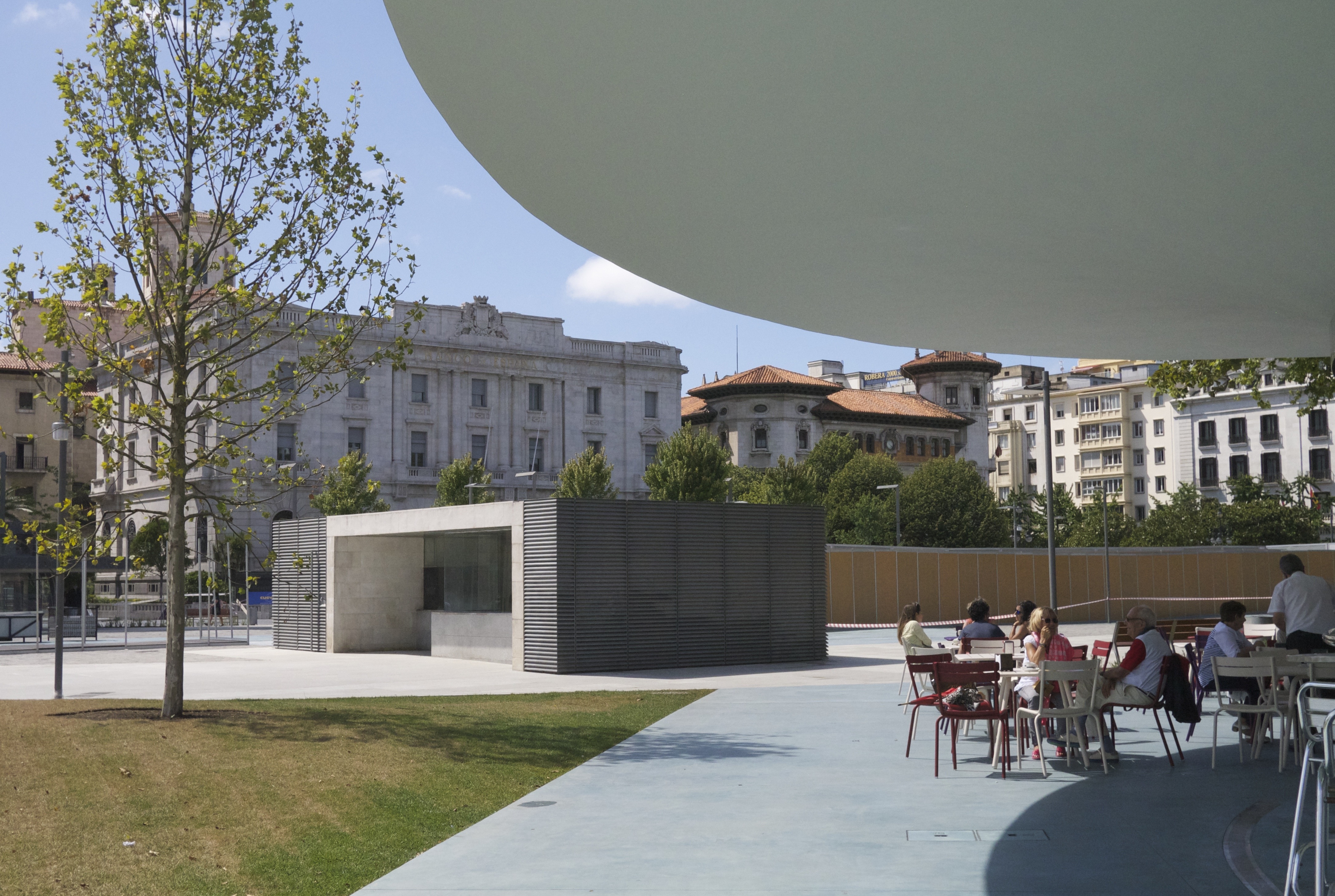 pereda gardens Santander Botin Centre Spain cafe