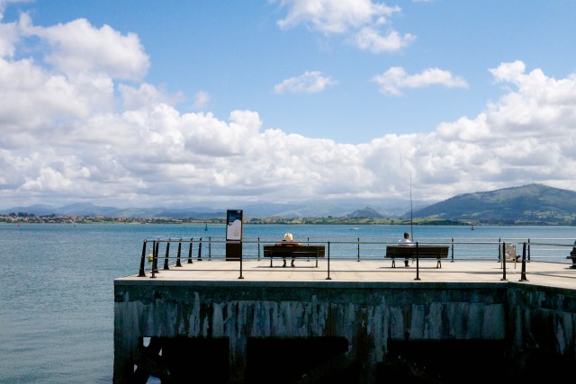 Bay sea pereda gardens Santander Botin Centre Spain