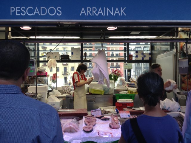Ribera market mercado food Spain Pais Vasco 